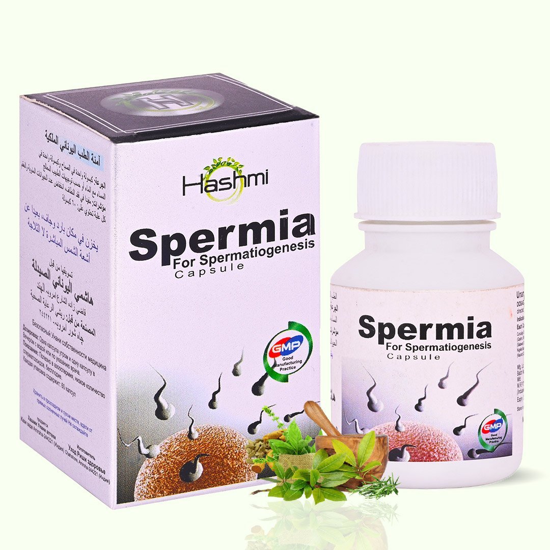 Hashmi Spermia Capsule for Sperm Count & Motility Support