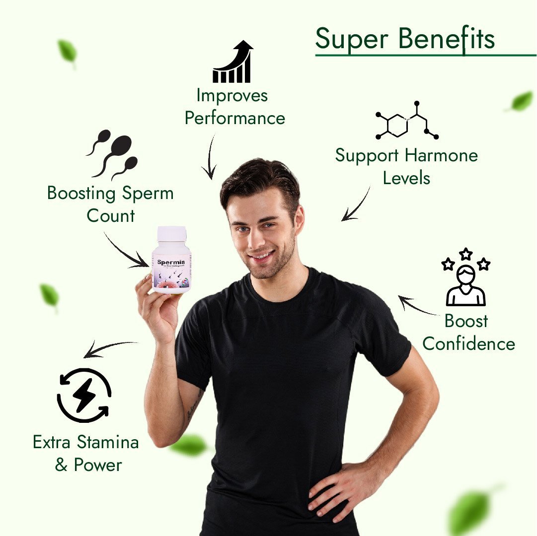 Hashmi Spermia Capsule for Sperm Count & Motility Support - Image 3