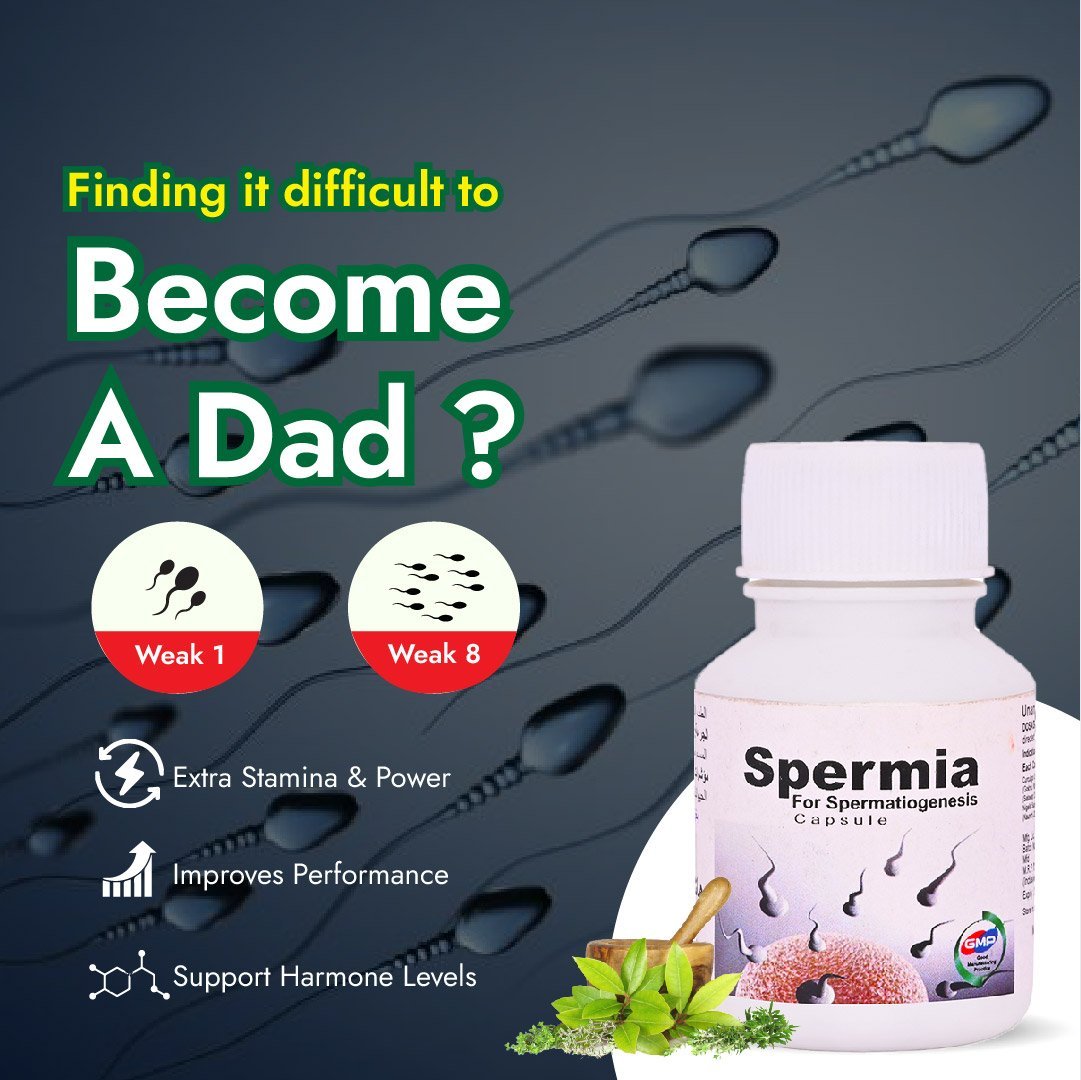Hashmi Spermia Capsule for Sperm Count & Motility Support - Image 2
